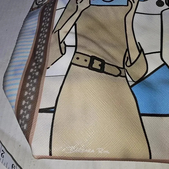 Barbara Rihl Paris Multicolred‎ Tote Bag - Picture 6 of 16